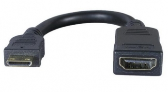 HDMI mini шт - HDMI гн Dr.HD (pigtail)