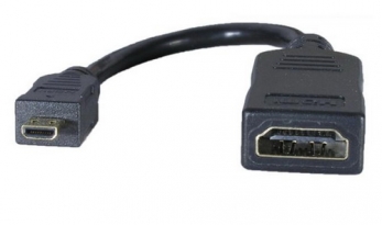 HDMI micro шт - HDMI гн Dr.HD (pigtail)