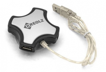 USB 2.0 HUB Kreolz 4-port